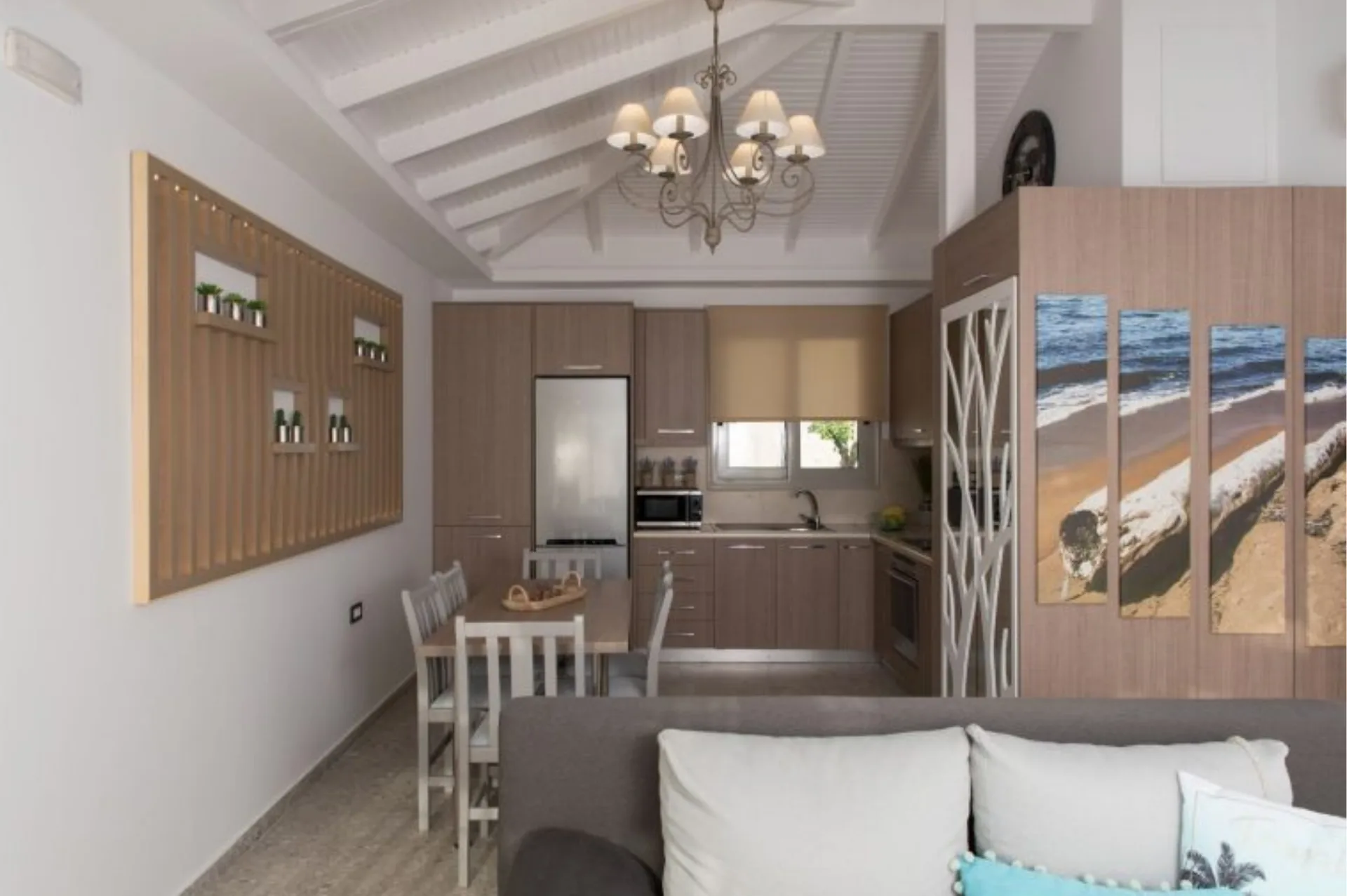 Gardenia Villa – modern konyha és nappali