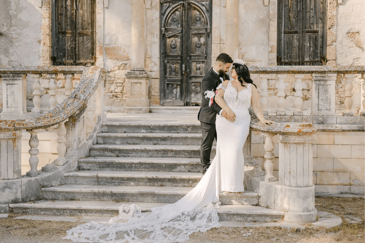 Romantikus párfotó a Mansionnél