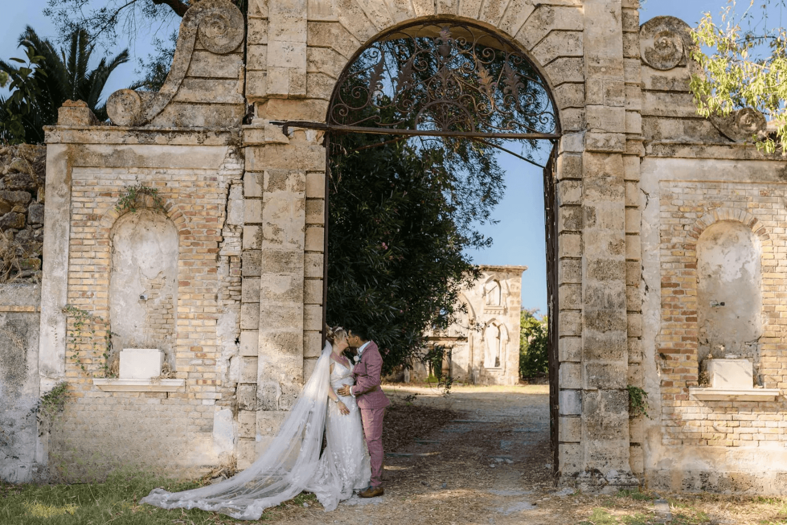 A Mansion vintage esküvőhelyszíne Zakynthoson